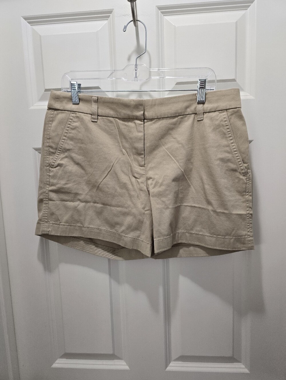 J. Crew Women's Tan Khaki Cotton Shorts